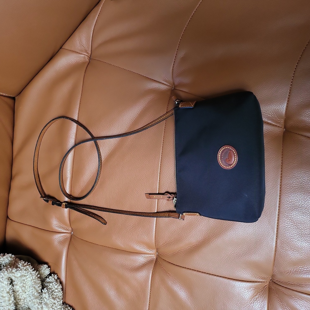 Dooney & Bourke vintage nylon pochette crossbody bag